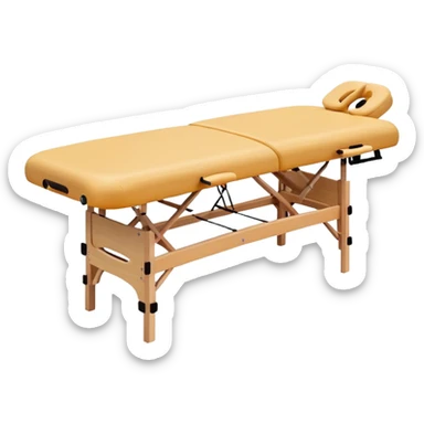 massage table sticker