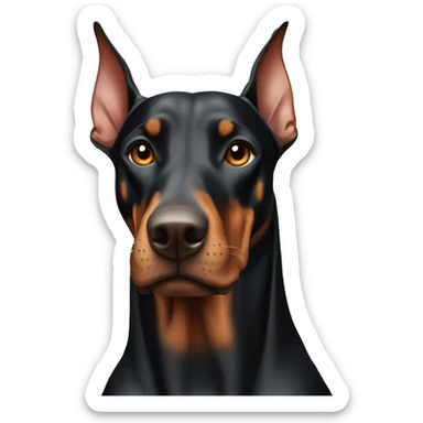 Doberman  sticker