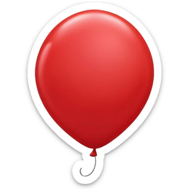 party decor  1 baloon  sticker