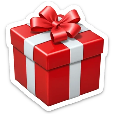 Caja de regalo sticker