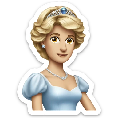 princess diana  sticker