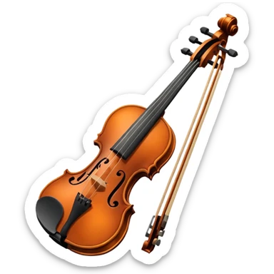 violin sticker