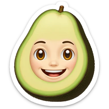 Nikocado Avocado Fatt Boy sticker