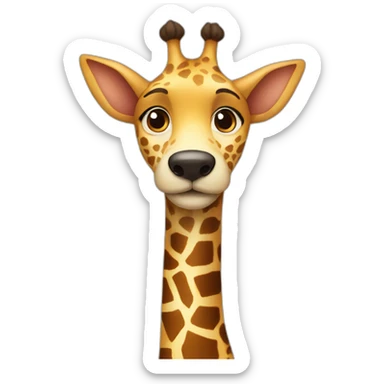 Doggiraffe perfection  🔵 sticker