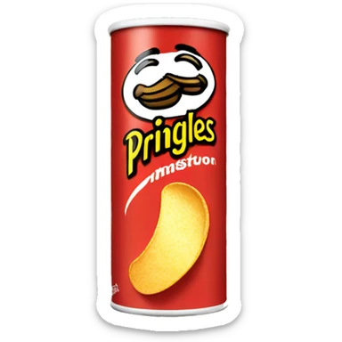 Pringles sticker