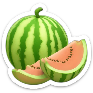 Melons sticker