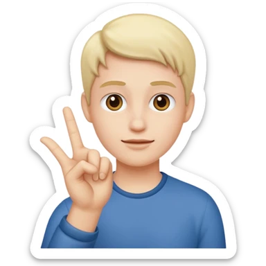 Le signe de main de jul sticker