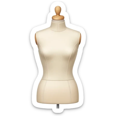 Sewing Mannequin sticker