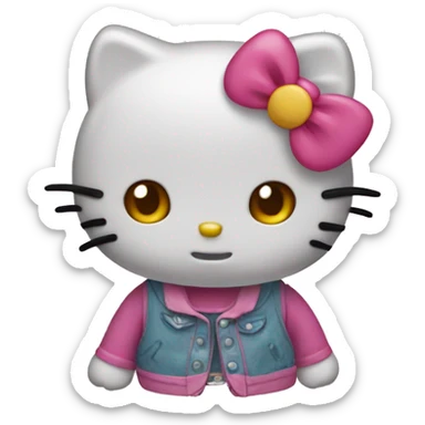 Hello kitty  sticker