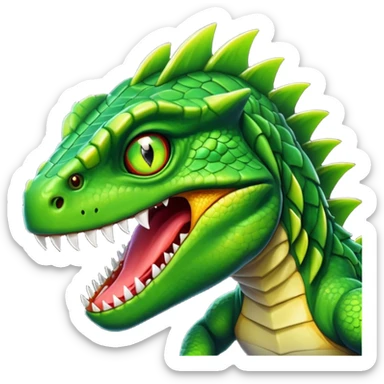 mutant lizards sticker
