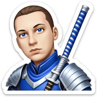 Steadfast Samurai sticker