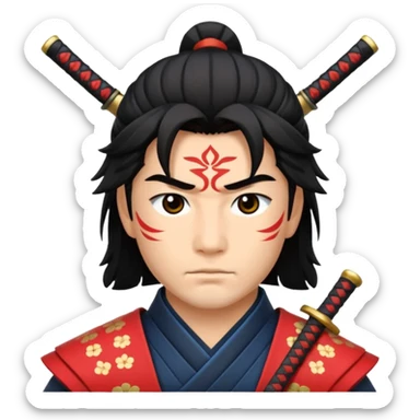 Samurai sticker