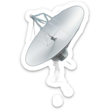 satellite antenna sticker