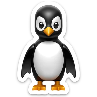 Penguin spiderman Lego  sticker