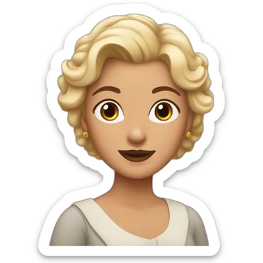 Lady bridgerton sticker