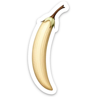 vanilla bean sticker