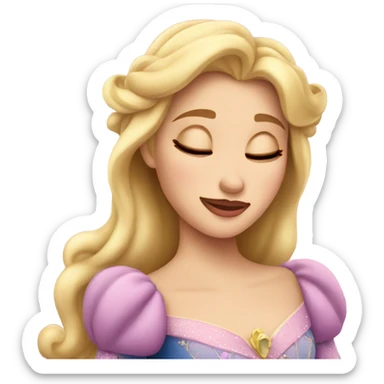 Sleeping beauty Disney sticker