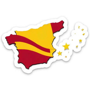 spain logo sticker