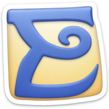 the letter f sticker