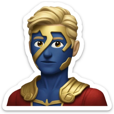 Homelander from "the boys" series sticker