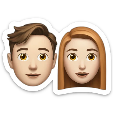 Elon musk grimes duo breeding sticker