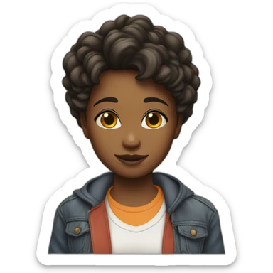 lesbian favorite tomboy sticker