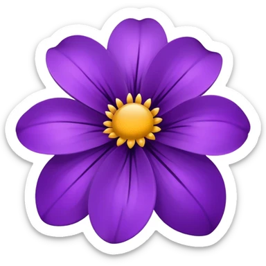 Violet sticker
