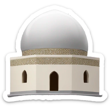 dome islam sticker
