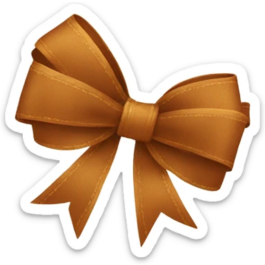 Thanksgiving bow  sticker