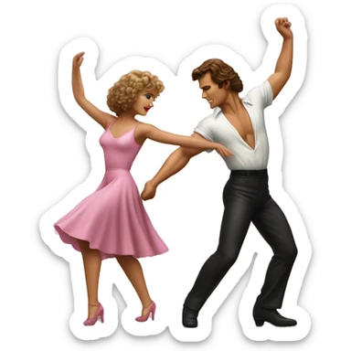 Dirty dancing movie  sticker