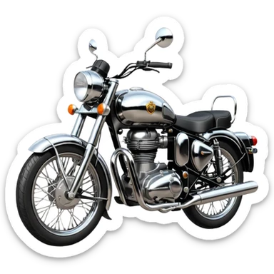 Royal Enfield bullet standard emojis sticker