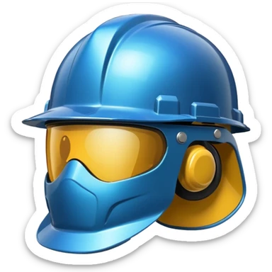 building helmet sticker