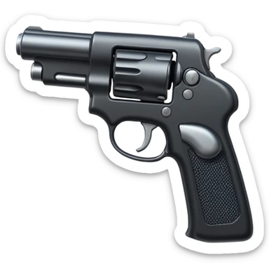 A real gun sticker