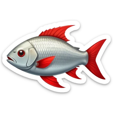 roach fish sticker