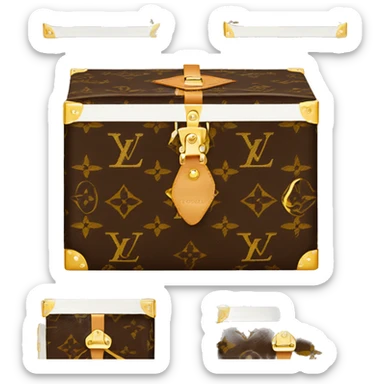 Louis Vuitton box sticker