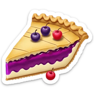 Pie sticker