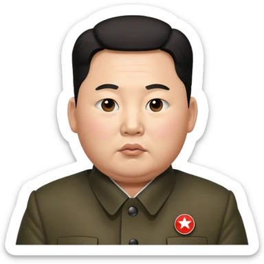 Kim jong un sticker