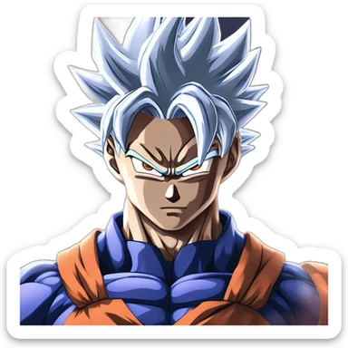 Goku ultra instinct va jiren sticker