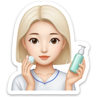skin care Kit Rituals korean girl sticker