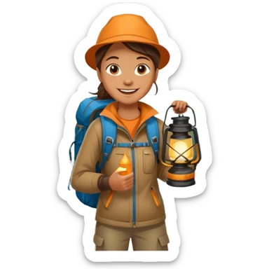 camper hero sticker