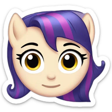 Twilight sparkle sticker