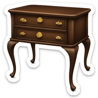 Victorian nightstand  sticker