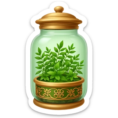 apocathery jar sticker