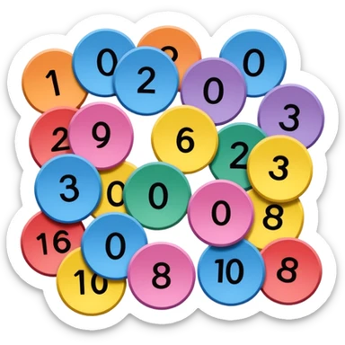 cartes de loto sticker