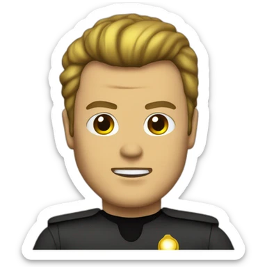 Captain Kirk sticker