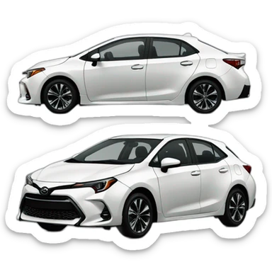 TOYOTA Corolla 2019 sticker