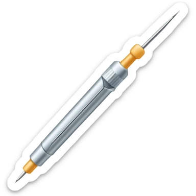 Sewing Needle  with a thread  sticker