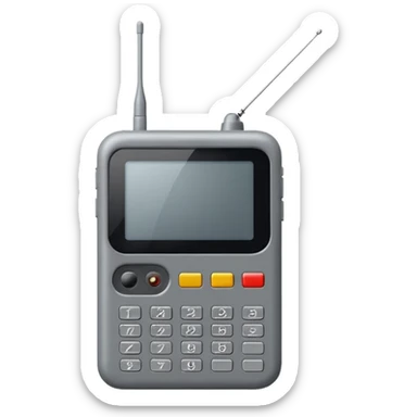 USSR mobile phone 1994 sticker