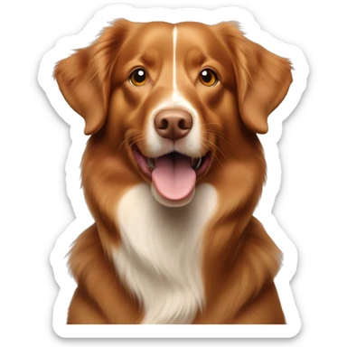 Nova scotia duck tolling retriever  sticker