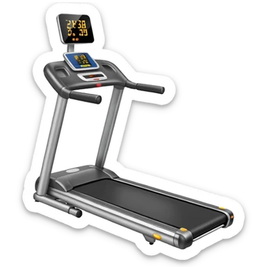 Treadmill sticker
